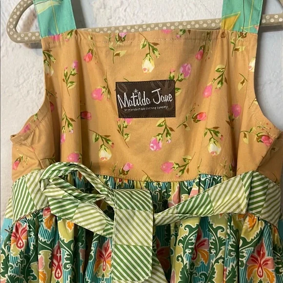 Matilda Jane Colorful Floral Layered Dress - Picture 8 of 9